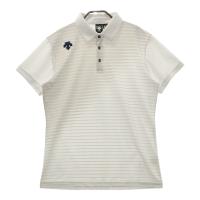 DESCENTE GOLF �f�T���g�S���t  �����|���V���c �{�[�_�[�� �z���C�g�n �T�C�Y�FO �����N�FA- �y���Áz�S���t�E�F�A