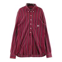 PEARLY GATES �p�[���[�Q�C�c  �����|���V���c �{�^���_�E�� �X�g���C�v�� �u���E���n �T�C�Y�F4 �����N�FB �y���Áz�S���t�E�F�A