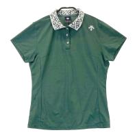 DESCENTE GOLF �f�T���g�S���t 2024�N���f�� �����|���V���c  �J�[�L�n �T�C�Y�FL �����N�FA- �y���Áz�S���t�E�F�A