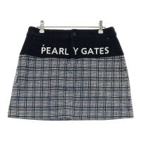 PEARLY GATES �p�[���[�Q�C�c  �X�g���b�`�X�J�[�g �j�R����� �璹 �`�F�b�N�� �u���b�N�n �T�C�Y�F2 �����N�FB �y���Áz�S���t�E�F�A