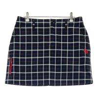 PEARLY GATES �p�[���[�Q�C�c  �X�g���b�`�X�J�[�g �`�F�b�N�� �u���b�N�n �T�C�Y�F2 �����N�FB �y���Áz�S���t�E�F�A