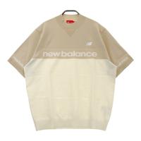 NEW BALANCE GOLF �j���[�o�����X 2024�N���f�� ���b�N�l�b�N �����j�b�g�Z�[�^�[  �x�[�W���n �T�C�Y�F6 �����N�FA- �y���Áz�S���t�E�F�A