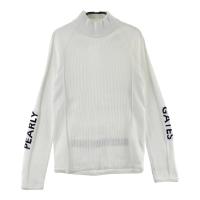 PEARLY GATES �p�[���[�Q�C�c  �n�C�l�b�N�����j�b�g  �z���C�g�n �T�C�Y�F0 �����N�FB �y���Áz�S���t�E�F�A