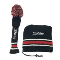 TITLEIST �^�C�g���X�g  �j�b�g�w�b�h�J�o�[ 2�_�Z�b�g  �u���b�N�n �����N�FB �y���Áz�S���t�E�F�A