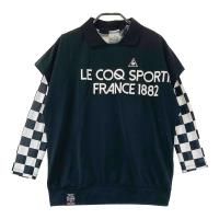 LE COQ GOLF ���R�b�N�S���t  �C���i�[�t �ݕt�� �t�����`�X���[�u�V���c �`�F�b�J�[�� �u���b�N�n �T�C�Y�FM �����N�FA- �y���Áz�S���t�E�F�A