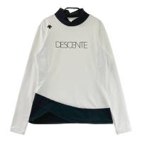 DESCENTE GOLF �f�T���g�S���t  �������b�N�l�b�NT�V���c  �z���C�g�n �T�C�Y�FL �����N�FA- �y���Áz�S���t�E�F�A