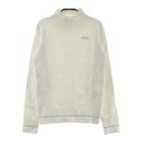 CALLAWAY �L�����E�F�C  ���b�N�l�b�N ���� �j�b�g�Z�[�^�[  �z���C�g�n �T�C�Y�FM �����N�FA- �y���Áz�S���t�E�F�A