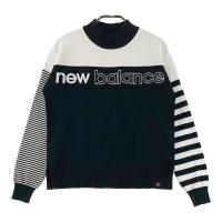 NEW BALANCE GOLF �j���[�o�����X  ���b�N�l�b�N �����j�b�g�Z�[�^�[  �u���b�N�n �T�C�Y�F0 �����N�FB �y���Áz�S���t�E�F�A