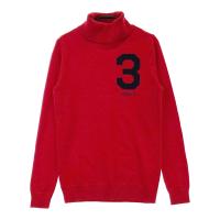 ADIDAS GOLF �A�f�B�_�X�S���t A03420 �n�C�l�b�N �����j�b�g�Z�[�^�[ �E�[����  ���b�h�n �T�C�Y�FS �����N�FB �y���Áz�S���t�E�F�A