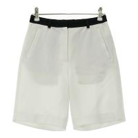 LANVIN SPORT �����o�� �X�|�[�� 2024�N���f�� �V���[�g�p���c  �z���C�g�n �T�C�Y�F36 �����N�FB �y���Áz�S���t�E�F�A