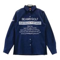 BEAMS GOLF �r�[���X�S���t  �����V���c  �l�C�r�[�n �T�C�Y�FS �����N�FA- �y���Áz�S���t�E�F�A
