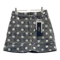 PEARLY GATES �p�[���[�Q�C�c 055-1134112 �X�J�[�g �O�����`�F�b�N �l�C�r�[�n �T�C�Y�F0 �����N�FN �y�V�i�z�S���t�E�F�A