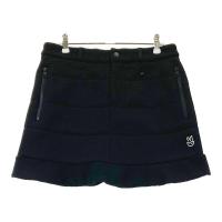 PEARLY GATES �p�[���[�Q�C�c 2024�N���f�� �j�b�g�W���K�[�h�X�J�[�g  �u���b�N�n �T�C�Y�F2 �����N�FA- �y���Áz�S���t�E�F�A