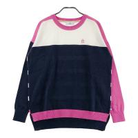 MUNSING WEAR �}���V���O�E�F�A MGWLJL03 �f�U�C���ؑ� �����j�b�g�Z�[�^�[  �l�C�r�[�n �T�C�Y�FL �����N�FB �y���Áz�S���t�E�F�A