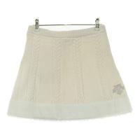 DESCENTE GOLF �f�T���g�S���t DGWUJE02 ���n�t �E�[���� �j�b�g�X�J�[�g  �z���C�g�n �T�C�Y�FM �����N�FA- �y���Áz�S���t�E�F�A