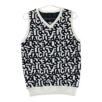 PEARLY GATES �p�[���[�Q�C�c 2024�N���f�� ���o�[�V�u�� �j�b�g�x�X�g ���S�� �u���b�N�n �T�C�Y�F2 �����N�FB �y���Áz�S���t�E�F�A