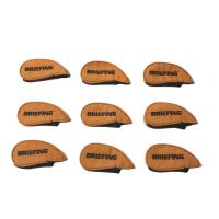 BRIEFING GOLF �u���[�t�B���O  �Z�p���[�g �A�C�A���J�o�[ 9�_  �I�����W�n �����N�FB �y���Áz�S���t�E�F�A