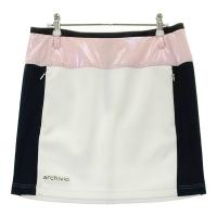 ARCHIVIO �A���`�r�I  ���ȐؑփX�J�[�g  �z���C�g�n �T�C�Y�F40 �����N�FA- �y���Áz�S���t�E�F�A