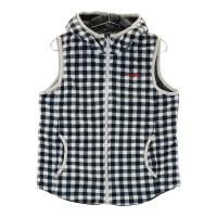 marie claire sport �}���N���[�� �X�|�[��  ���o�[�V�u�� �t���[�X ���ȃx�X�g �`�F�b�N�� �u���b�N�n �T�C�Y�FL �����N�FA- �y���Áz�S���t�E�F�A