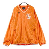 KAPPA GOLF �J�b�p�S���t  ���b�V�����n�t�� �����u���]�� �W���P�b�g �`�F�b�N�� �I�����W�n �T�C�Y�FLL �����N�FB �y���Áz�S���t�E�F�A