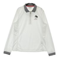 LANVIN SPORT �����o�� �X�|�[��  �n�[�t�W�b�v �����|���V���c �X�g���C�v�� �z���C�g�n �T�C�Y�F40 �����N�FB �y���Áz�S���t�E�F�A