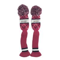 DUNLOP �_�����b�v XXIO �j�b�g �w�b�h�J�o�[ 2�_�Z�b�g  �s���N�n �����N�FA �y���Áz�S���t�E�F�A