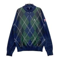 MUNSING WEAR �}���V���O�E�F�A MG4FST22M/2024�N���f�� �n�[�t�W�b�v �j�b�g�Z�[�^�[ �A�[�K�C���� �l�C�r�[�n �T�C�Y�FM �����N�FN �y�V�i�z�S���t�E�F�A