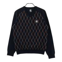 FOOT JOY �t�b�g�W���C  �j�b�g�Z�[�^�[ �_�C���� �u���b�N�n �T�C�Y�FM �����N�FB �y���Áz�S���t�E�F�A