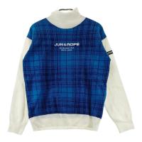 JUN&ROPE �W���� �A���h ���y  �^�[�g���l�b�N �����j�b�g�Z�[�^�[ �`�F�b�N�� �l�C�r�[�n �T�C�Y�FM �����N�FA- �y���Áz�S���t�E�F�A