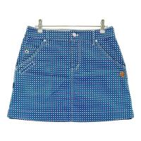 PEARLY GATES �p�[���[�Q�C�c  �X�g���b�`�X�J�[�g �j�R����� �`�F�b�J�[�� �u���[�n �T�C�Y�F1 �����N�FB �y���Áz�S���t�E�F�A