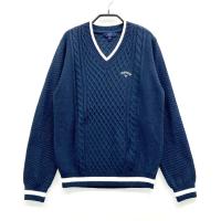 CALLAWAY �L�����E�F�C 2024�N���f�� V�l�b�N ���� �j�b�g�Z�[�^�[  �l�C�r�[�n �T�C�Y�FL �����N�FA- �y���Áz�S���t�E�F�A