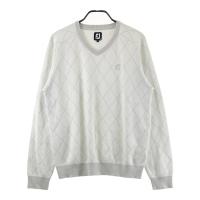 FOOT JOY �t�b�g�W���C  V�l�b�N �j�b�g�Z�[�^�[ �_�C���� �z���C�g�n �T�C�Y�FXL �����N�FB �y���Áz�S���t�E�F�A