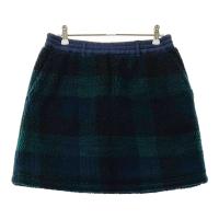 ROSASEN ���T�[�Z�� ; �t���[�X�{�A ���ȃX�J�[�g �`�F�b�N�� �l�C�r�[�n �T�C�Y�FL(42) �����N�FA- �y���Áz�S���t�E�F�A