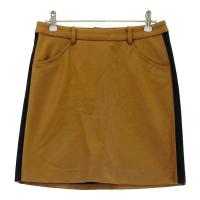 LANVIN SPORT �����o�� �X�|�[��  �X�g���b�`�X�J�[�g  �u���E���n �T�C�Y�F36 �����N�FA- �y���Áz�S���t�E�F�A