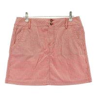 ADIDAS GOLF �A�f�B�_�X�S���t  �X�J�[�g �`�F�b�N�� ���b�h�n �T�C�Y�FL �����N�FA- �y���Áz�S���t�E�F�A