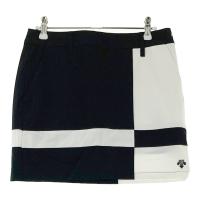 DESCENTE GOLF �f�T���g�S���t DGWPJE02 �C���i�[�t �X�g���b�`�X�J�[�g  �u���b�N�n �T�C�Y�FM �����N�FA- �y���Áz�S���t�E�F�A