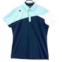 DESCENTE GOLF �f�T���g�S���t DGMNJA31 �����|���V���c  �l�C�r�[�n �T�C�Y�FL �����N�FB �y���Áz�S���t�E�F�A