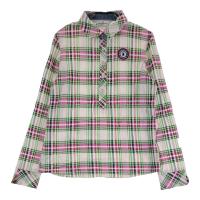 MUNSING WEAR �}���V���O�E�F�A SL1196 �����|���V���c �`�F�b�N�� �z���C�g�n �T�C�Y�FM �����N�FA- �y���Áz�S���t�E�F�A