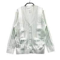 ADIDAS GOLF �A�f�B�_�X�S���t �G 2024�N���f�� �P�[�u�� �j�b�g�J�[�f�B�K��  �O���[���n �T�C�Y�FM �����N�FB �y���Áz�S���t�E�F�A