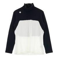 DESCENTE GOLF �f�T���g�S���t  �^�[�g���l�b�N ����T�V���c  �u���b�N�n �T�C�Y�FL �����N�FA- �y���Áz�S���t�E�F�A