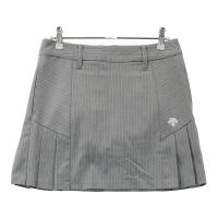 DESCENTE GOLF �f�T���g�S���t  �C���i�[�t �X�J�[�g �X�g���C�v�� �O���[�n �T�C�Y�F61/S �����N�FA- �y���Áz�S���t�E�F�A