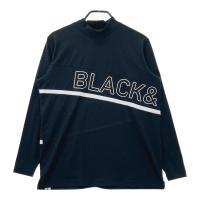 BLACK&WHITE �u���b�N�A���h�z���C�g  �n�C�l�b�N ����T�V���c ���S�v�����g  �u���b�N�n �T�C�Y�FL �����N�FA- �y���Áz�S���t�E�F�A