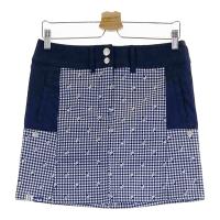 FILA GOLF �t�B���S���t  �X�J�[�g �`�F�b�N�� �l�C�r�[�n �T�C�Y�FL �����N�FA- �y���Áz�S���t�E�F�A