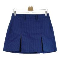 ADIDAS GOLF �A�f�B�_�X�S���t N60088 �v���[�c�X�J�[�g �X�g���C�v�� �l�C�r�[�n �T�C�Y�FL �����N�FA- �y���Áz�S���t�E�F�A