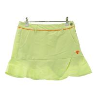 DESCENTE GOLF �f�T���g�S���t  �X�g���b�`�X�J�[�g  �O���[���n �T�C�Y�F61/S �����N�FA- �y���Áz�S���t�E�F�A