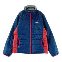 FILA GOLF �t�B���S���t ; ���ȃW���P�b�g �`�F�b�J�[�� �l�C�r�[�n �T�C�Y�FLL �����N�FB �y���Áz�S���t�E�F�A