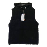 MUNSING WEAR �}���V���O�E�F�A MGWWJK52/2023�N���f�� �t�[�h�t ���� �j�b�g�x�X�g  �u���b�N�n �T�C�Y�FLL �����N�FN �y�V�i�z�S���t�E�F�A