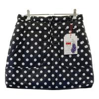 KISS ON THE GREEN �L�X�I���U�O���[��  ���o�[�V�u�����ȃX�J�[�g �h�b�g �u���b�N�n �T�C�Y�FM �����N�FN �y�V�i�z�S���t�E�F�A