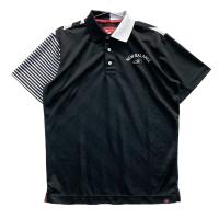 NEW BALANCE GOLF �j���[�o�����X  �����|���V���c �o�b�N�X�g���C�v�� �u���b�N�n �T�C�Y�F5 �����N�FB �y���Áz�S���t�E�F�A