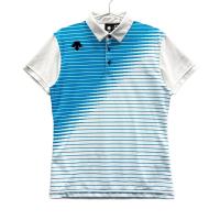 DESCENTE GOLF �f�T���g�S���t  �����|���V���c �{�[�_�[ ���� �z���C�g�n �T�C�Y�FM �����N�FA- �y���Áz�S���t�E�F�A